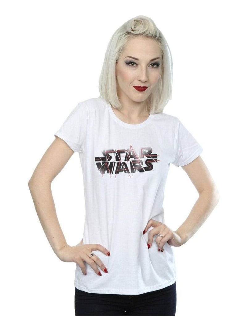 Star Wars - T-shirt THE LAST JEDI Blanc - Kiabi