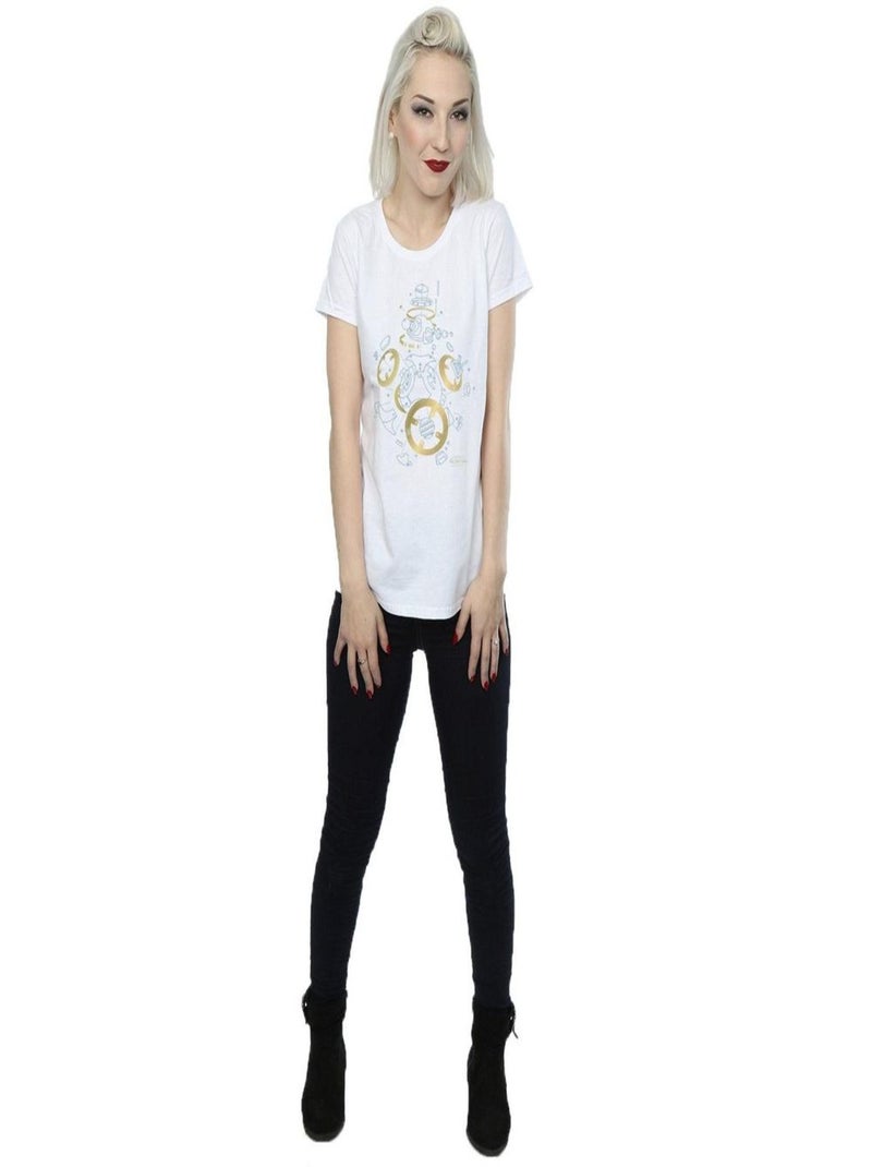 Star Wars - T-shirt THE LAST JEDI Blanc - Kiabi