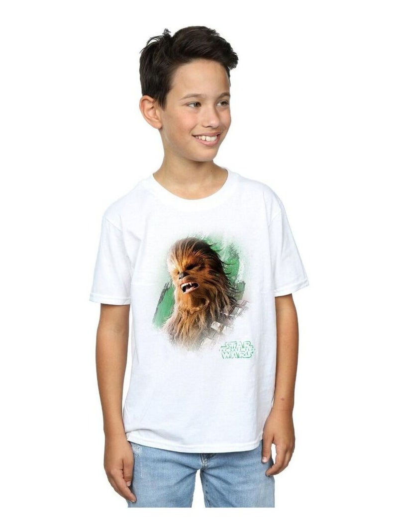 Star Wars - T-shirt THE LAST JEDI Blanc - Kiabi