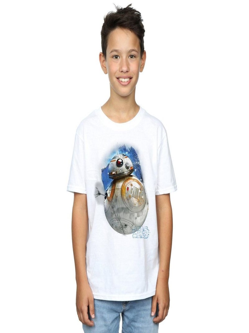 Star Wars - T-shirt THE LAST JEDI Blanc - Kiabi