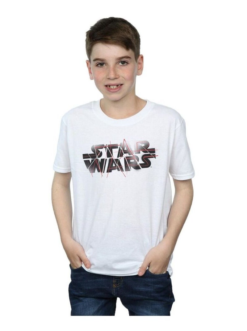 Star Wars - T-shirt THE LAST JEDI Blanc - Kiabi