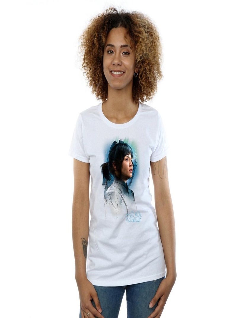 Star Wars - T-shirt THE LAST JEDI Blanc - Kiabi