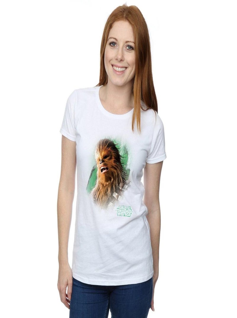 Star Wars - T-shirt THE LAST JEDI Blanc - Kiabi