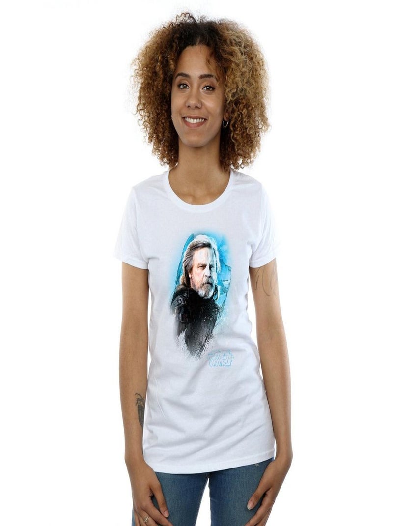 Star Wars - T-shirt THE LAST JEDI Blanc - Kiabi