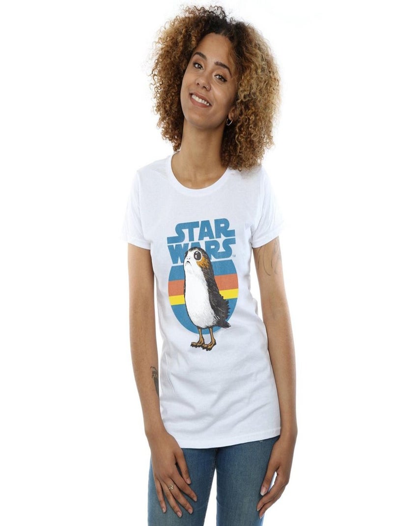 Star Wars - T-shirt THE LAST JEDI Blanc - Kiabi