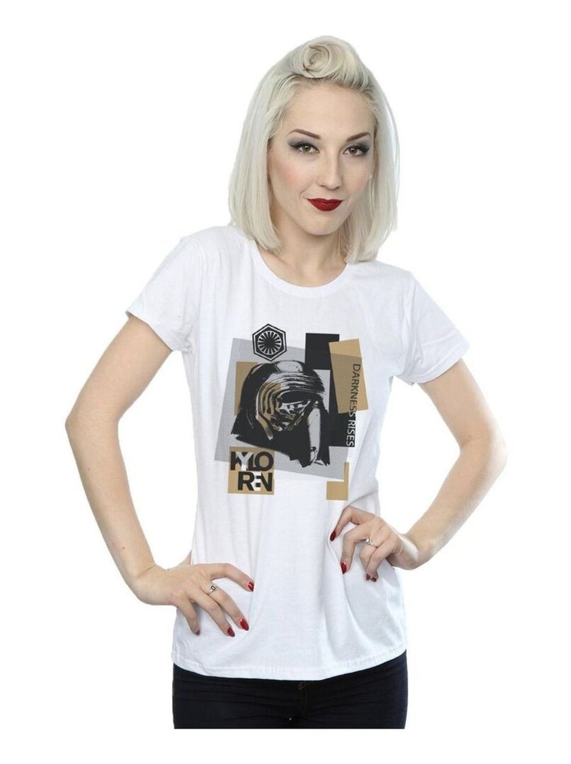 Star Wars - T-shirt THE LAST JEDI Blanc - Kiabi