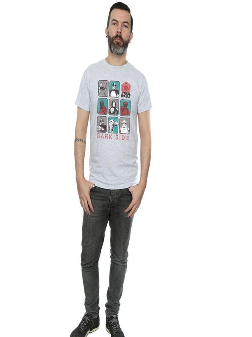 Star Wars - T-shirt THE LAST JEDI DARK SIDE - Kiabi