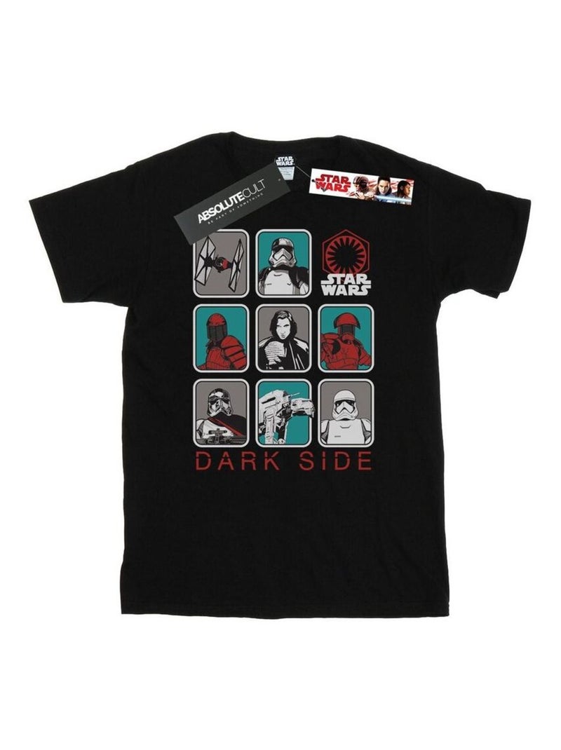Star Wars - T-shirt THE LAST JEDI DARK SIDE Noir - Kiabi