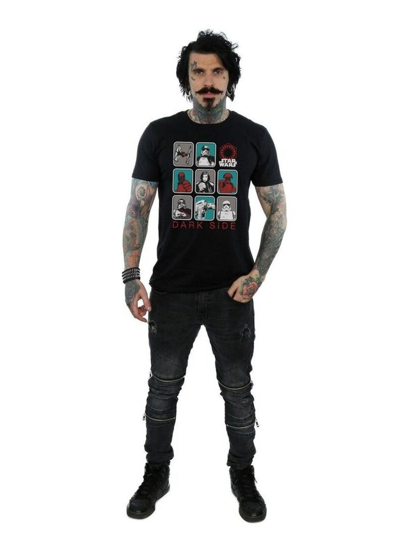 Star Wars - T-shirt THE LAST JEDI DARK SIDE Noir - Kiabi