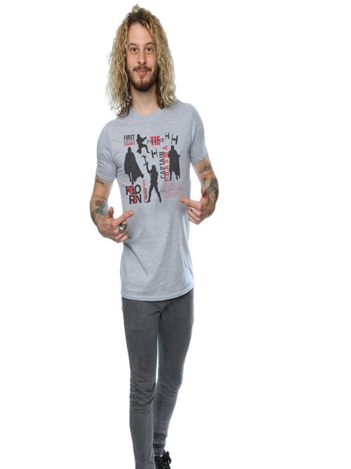 Star Wars - T-shirt THE LAST JEDI FIRST ORDERS - Kiabi Star Wars - T-shirt THE LAST JEDI FIRST ORDERS - Kiabi