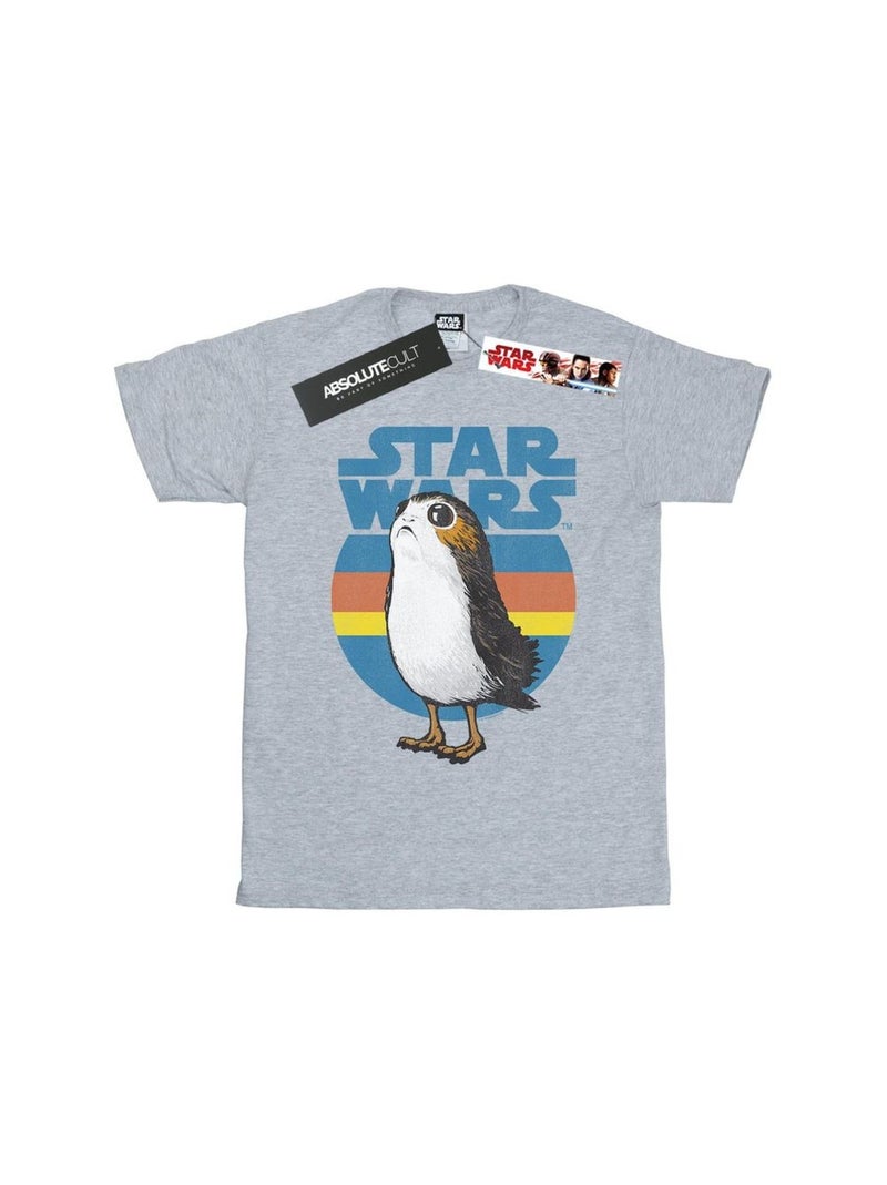 Star Wars - T-shirt THE LAST JEDI Gris chiné - Kiabi