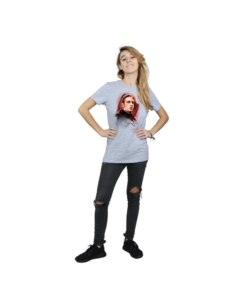Star Wars - T-shirt THE LAST JEDI Gris chiné - Kiabi
