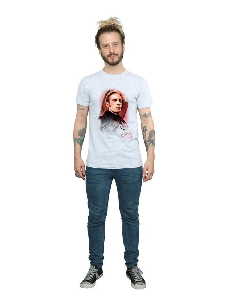 Star Wars - T-shirt THE LAST JEDI Gris chiné - Kiabi