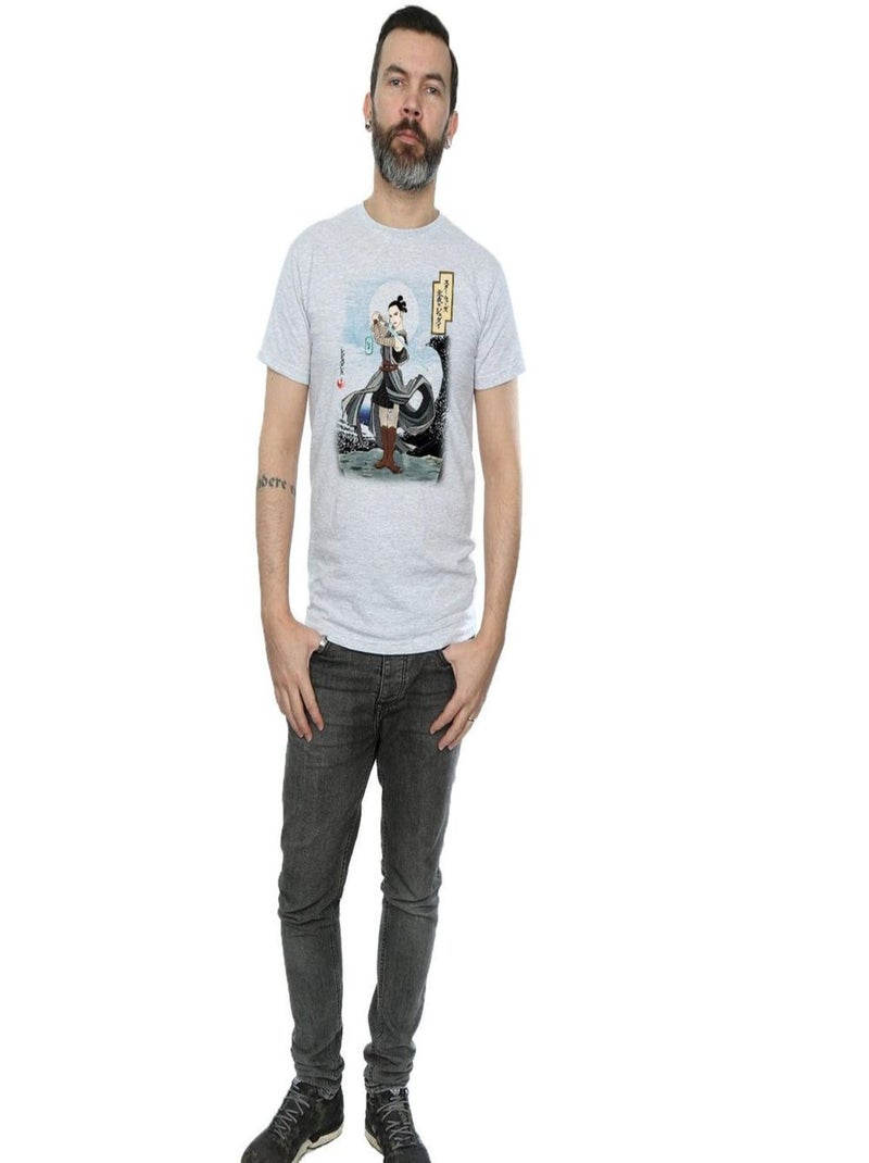 Star Wars - T-shirt THE LAST JEDI Gris chiné - Kiabi