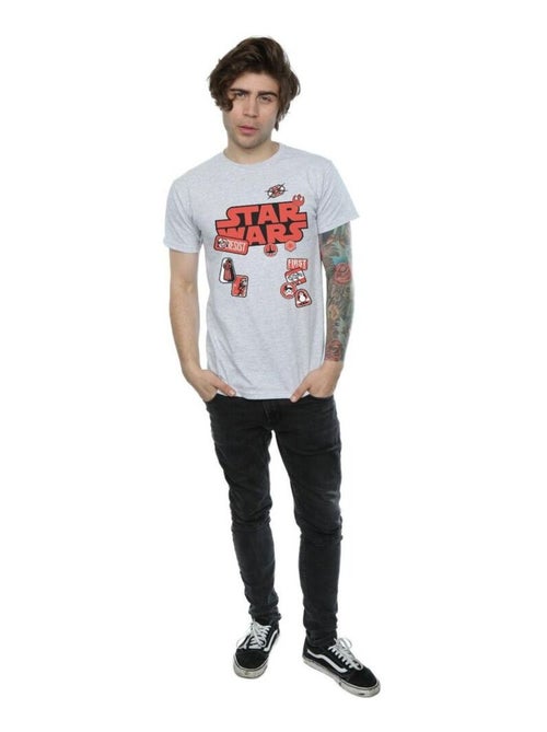 Star Wars - T-shirt THE LAST JEDI - Kiabi Star Wars - T-shirt THE LAST JEDI - Kiabi