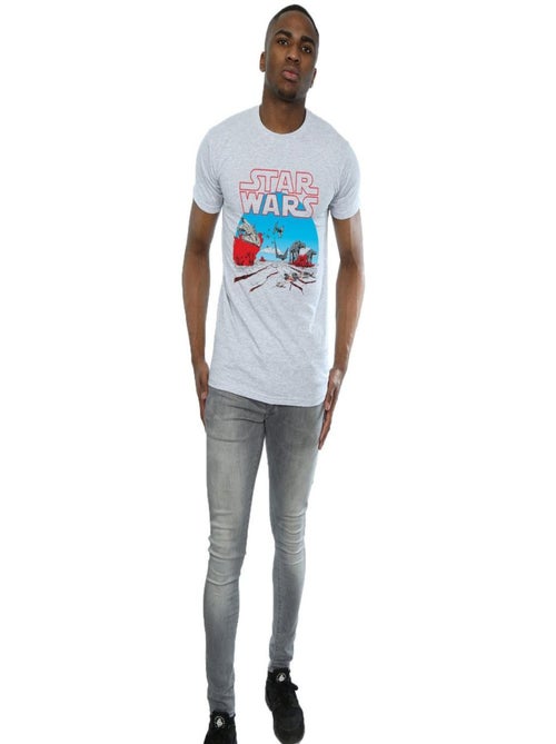 Star Wars - T-shirt THE LAST JEDI - Kiabi Star Wars - T-shirt THE LAST JEDI - Kiabi