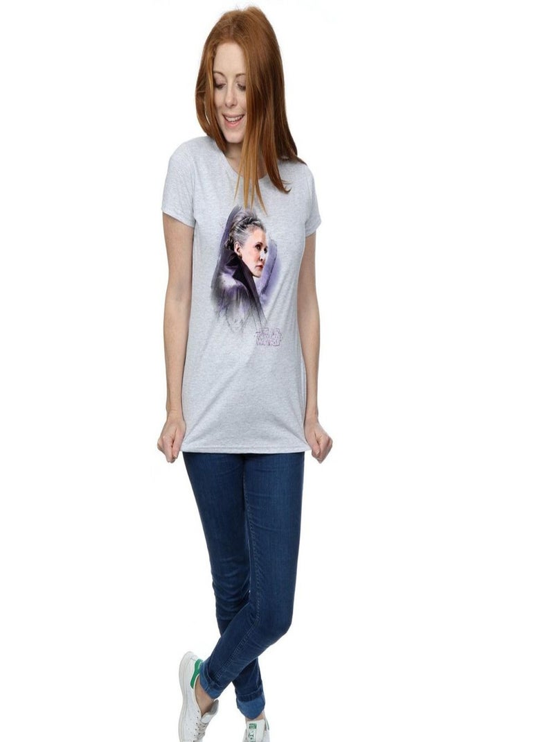 Star Wars - T-shirt THE LAST JEDI Gris chiné - Kiabi