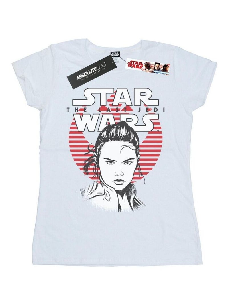 Star Wars - T-shirt THE LAST JEDI HEROES Blanc - Kiabi