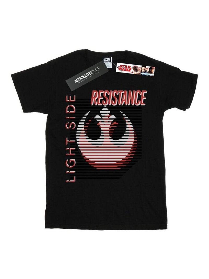 Star Wars - T-shirt THE LAST JEDI LIGHT SIDE Noir - Kiabi