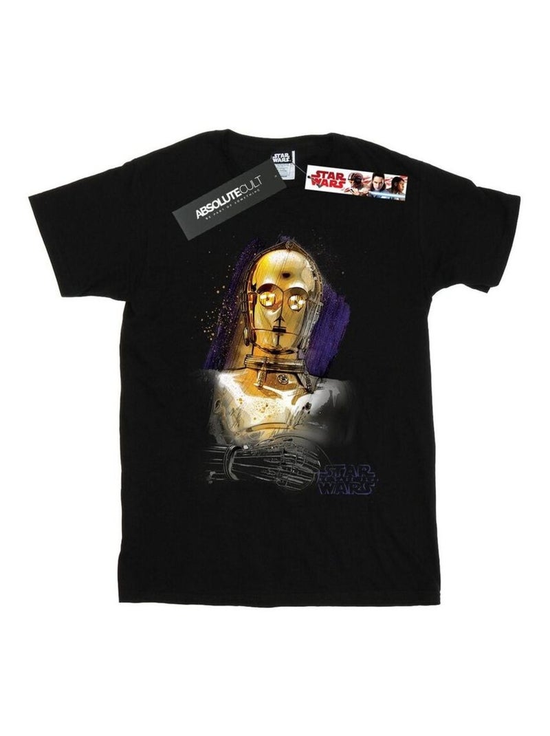 Star Wars - T-shirt THE LAST JEDI Noir - Kiabi