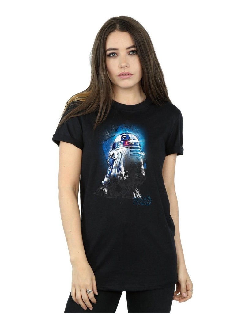 Star Wars - T-shirt THE LAST JEDI Noir - Kiabi