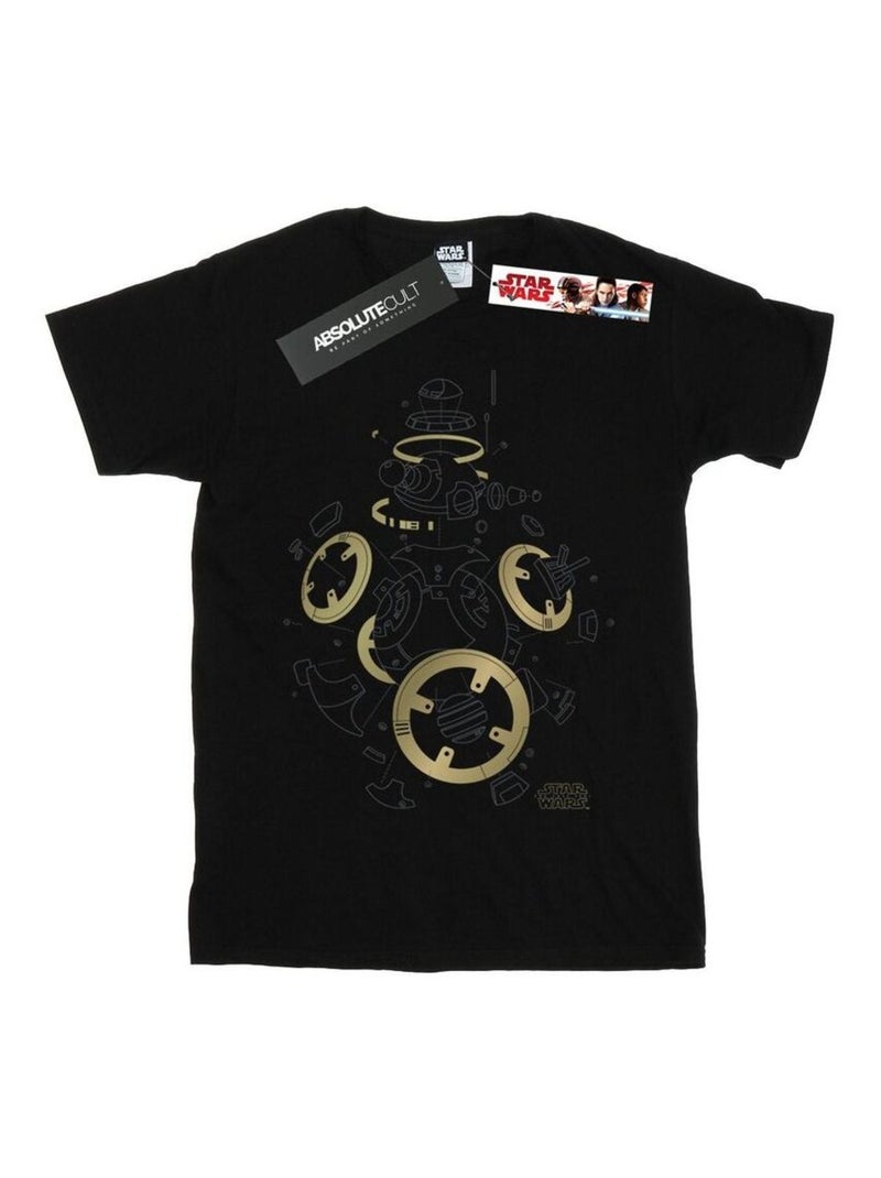 Star Wars - T-shirt THE LAST JEDI Noir - Kiabi