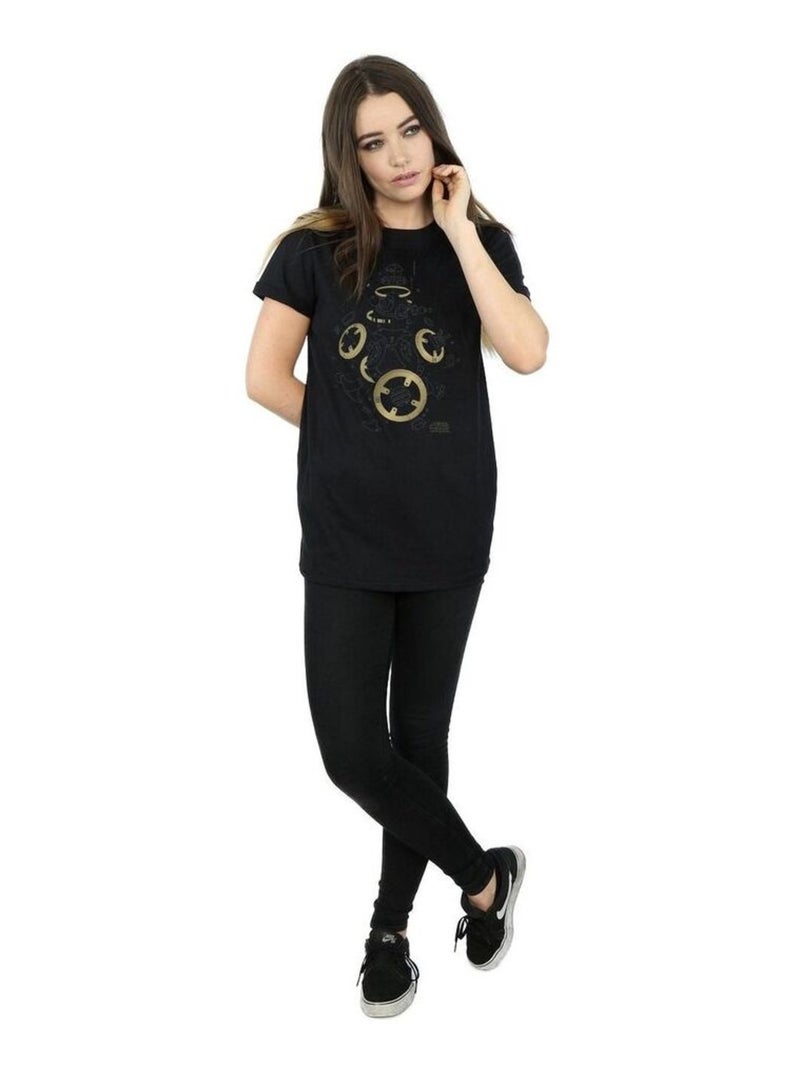 Star Wars - T-shirt THE LAST JEDI Noir - Kiabi