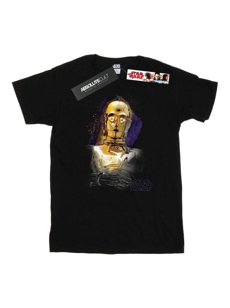 Star Wars - T-shirt THE LAST JEDI Noir - Kiabi