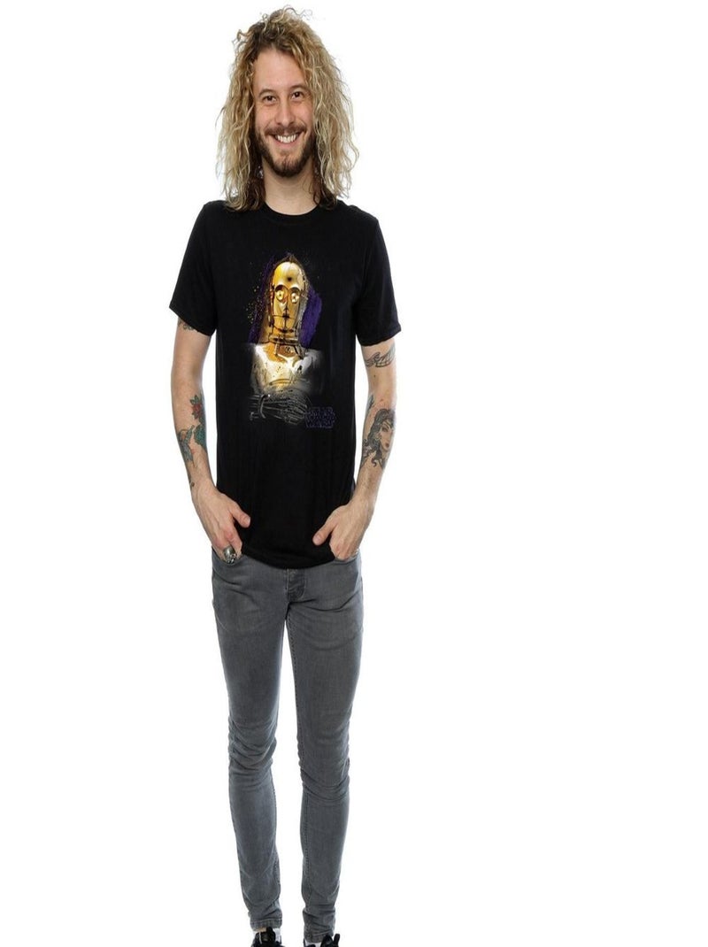 Star Wars - T-shirt THE LAST JEDI Noir - Kiabi