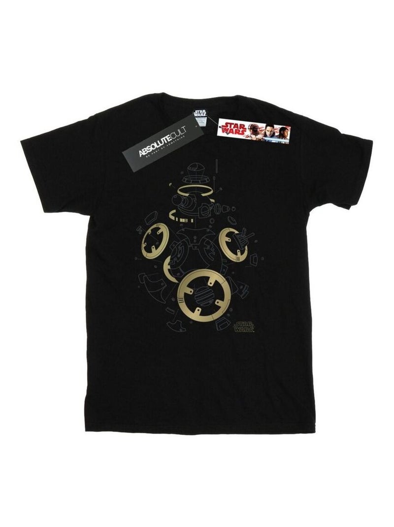 Star Wars - T-shirt THE LAST JEDI Noir - Kiabi