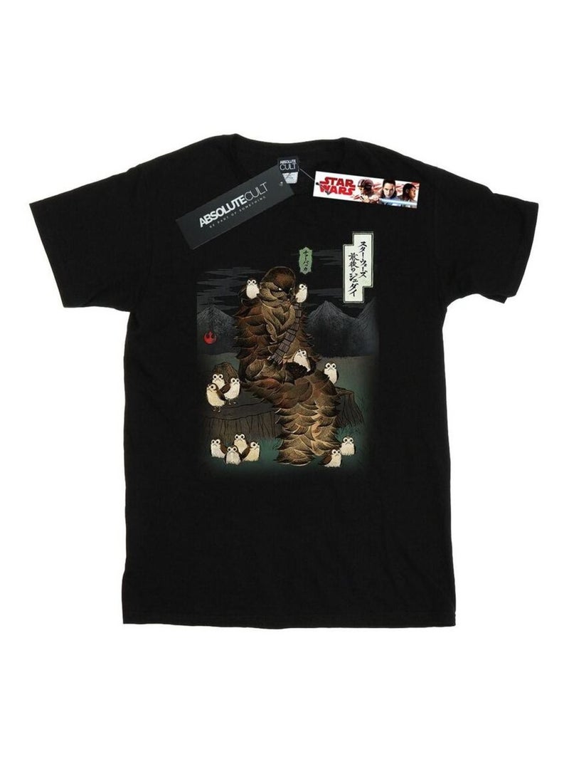 Star Wars - T-shirt THE LAST JEDI Noir - Kiabi