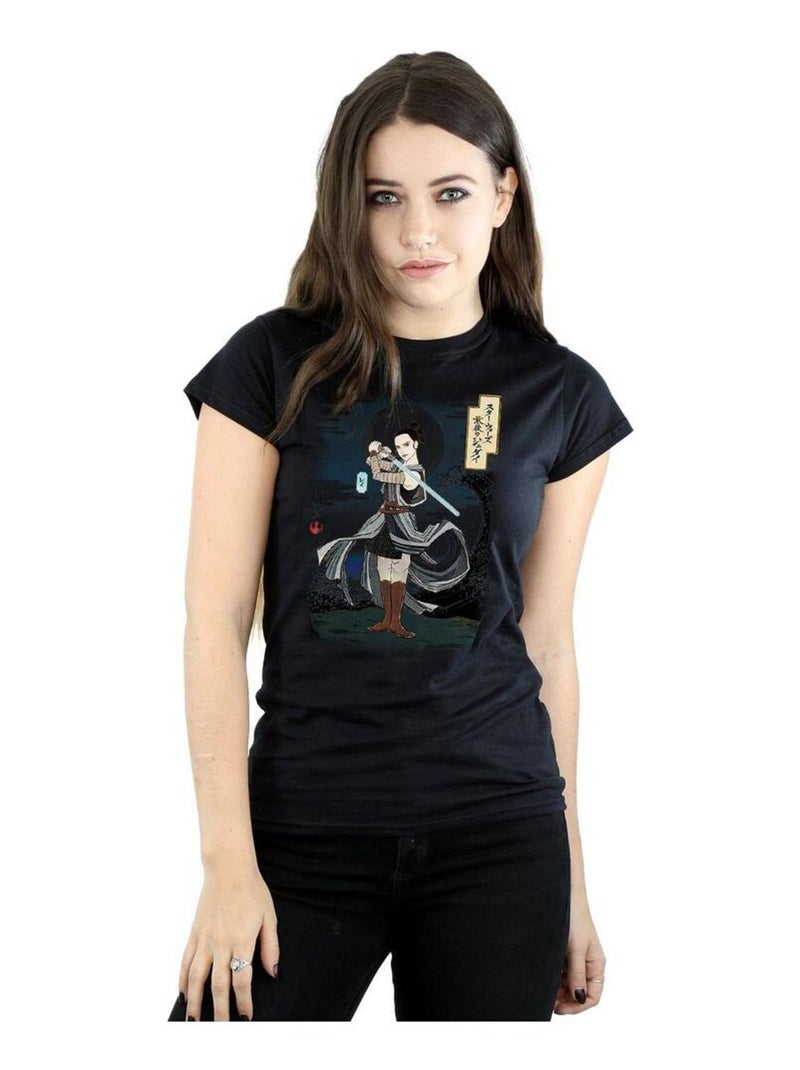 Star Wars - T-shirt THE LAST JEDI Noir - Kiabi