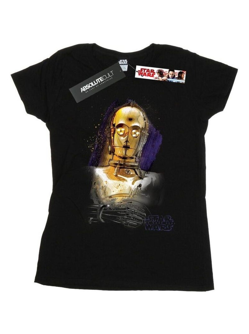 Star Wars - T-shirt THE LAST JEDI Noir - Kiabi