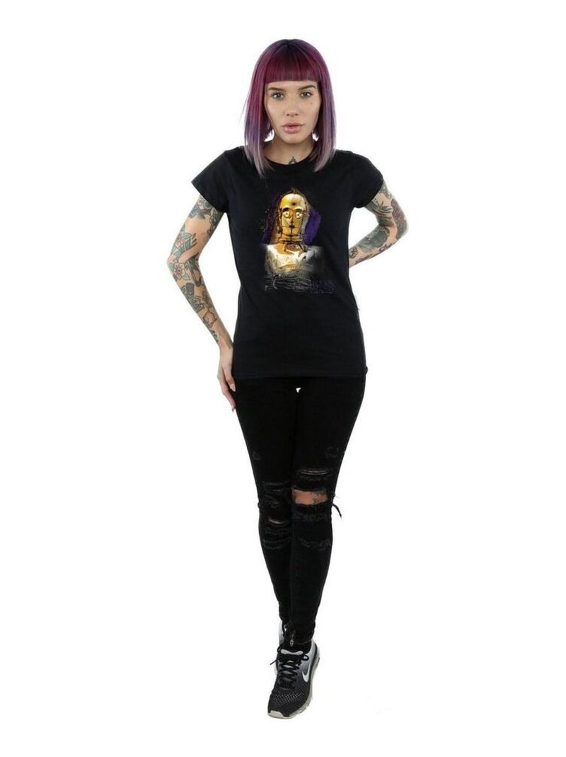 Star Wars - T-shirt THE LAST JEDI Noir - Kiabi