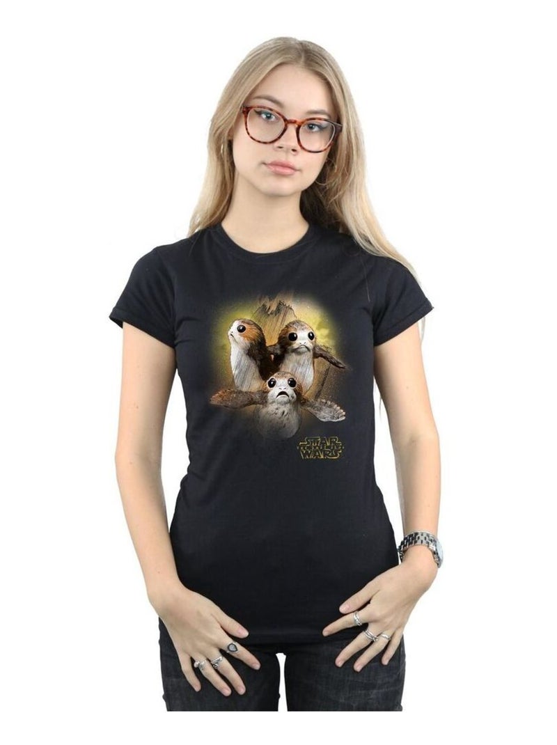 Star Wars - T-shirt THE LAST JEDI Noir - Kiabi