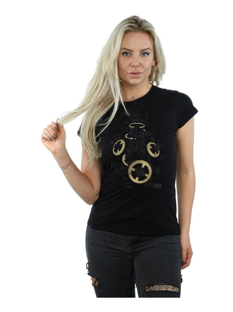 Star Wars - T-shirt THE LAST JEDI Noir - Kiabi