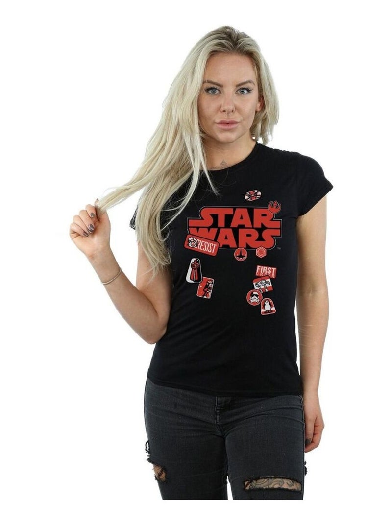 Star Wars - T-shirt THE LAST JEDI Noir - Kiabi