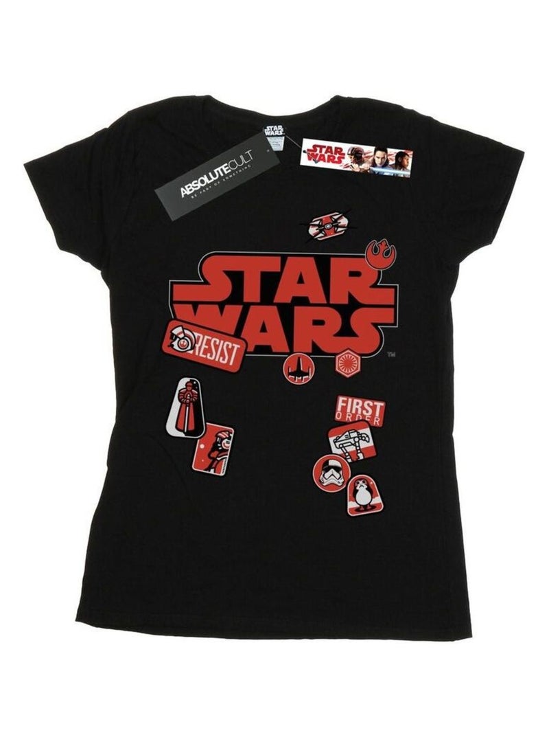 Star Wars - T-shirt THE LAST JEDI Noir - Kiabi