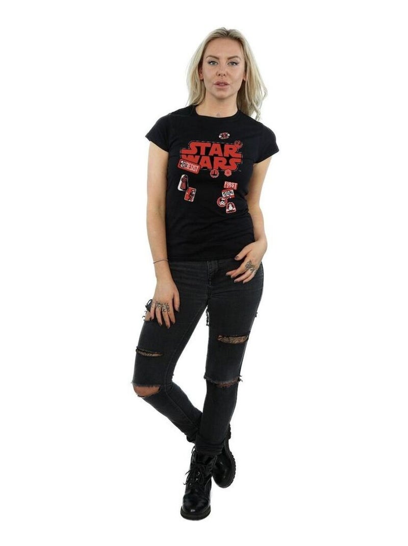 Star Wars - T-shirt THE LAST JEDI Noir - Kiabi