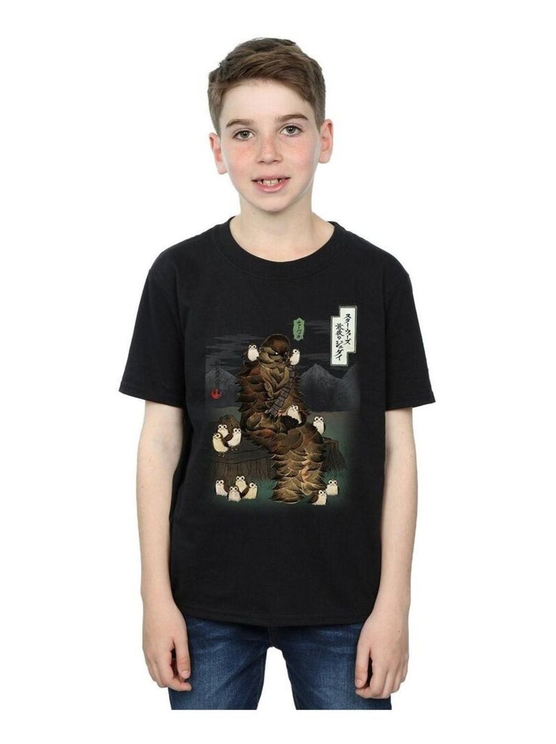 Star Wars - T-shirt THE LAST JEDI Noir - Kiabi