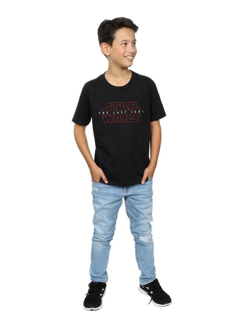 Star Wars - T-shirt THE LAST JEDI Noir - Kiabi