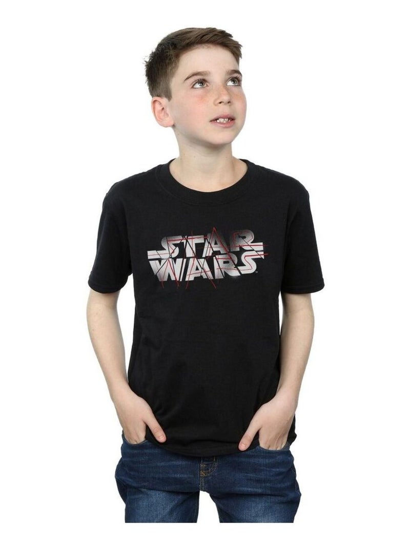 Star Wars - T-shirt THE LAST JEDI Noir - Kiabi