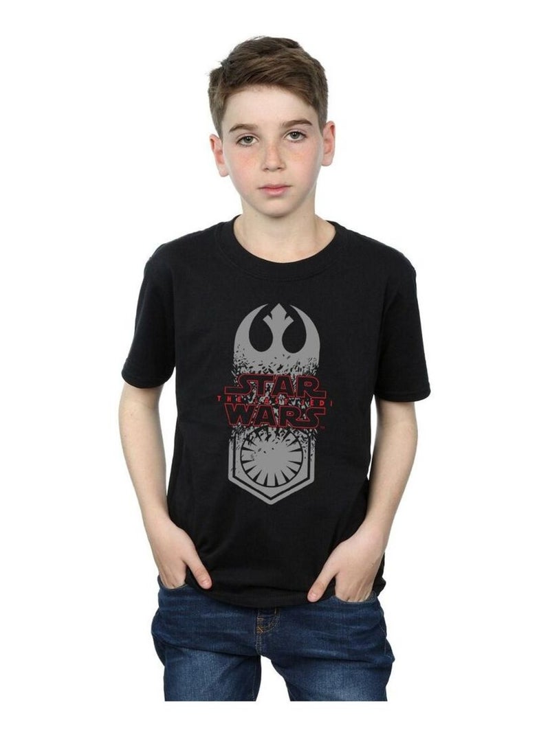 Star Wars - T-shirt THE LAST JEDI Noir - Kiabi