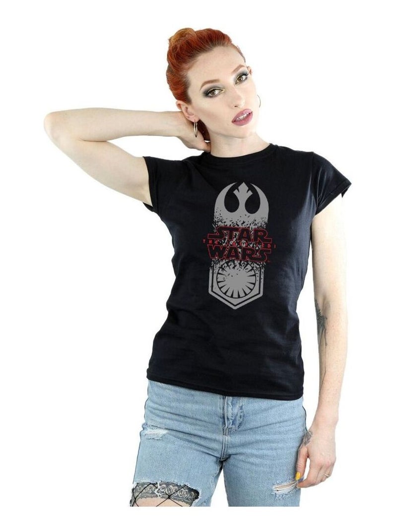 Star Wars - T-shirt THE LAST JEDI Noir - Kiabi
