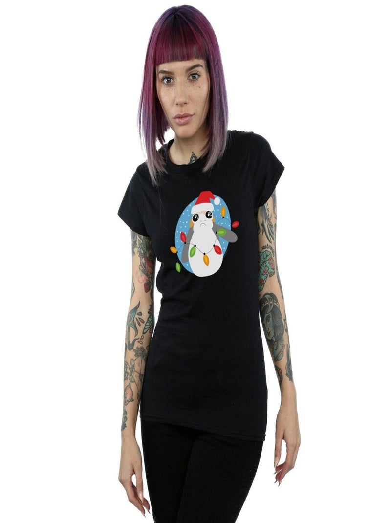 Star Wars - T-shirt THE LAST JEDI Noir - Kiabi