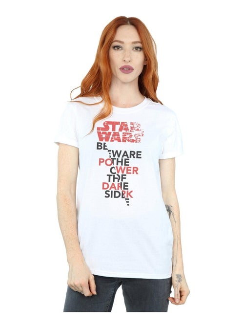 Star Wars - T-shirt THE LAST JEDI POWER OF THE DARK SIDE - Kiabi