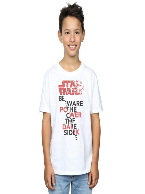 Star Wars - T-shirt THE LAST JEDI POWER OF THE DARK SIDE - Kiabi