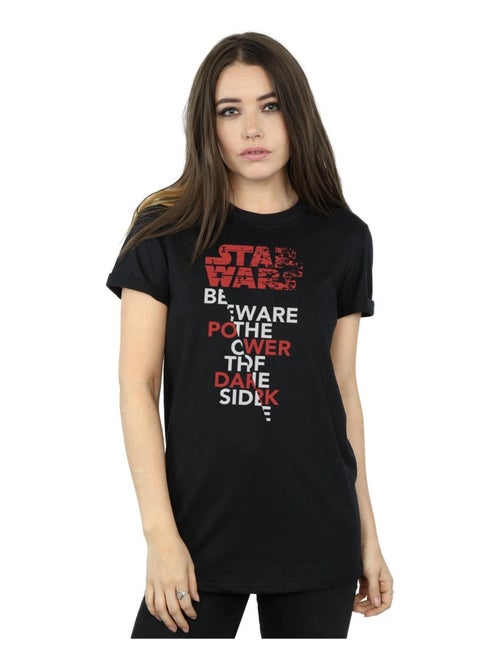 Star Wars - T-shirt THE LAST JEDI POWER OF THE DARK SIDE - Kiabi