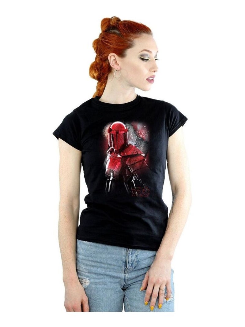 Star Wars - T-shirt THE LAST JEDI PRAETORIAN GUARD Noir - Kiabi