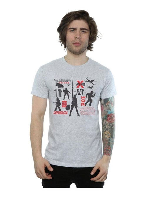 Star Wars - T-shirt THE LAST JEDI REBELLIONS - Kiabi